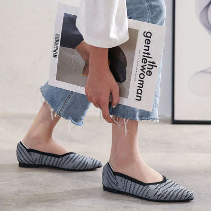 Casual Mesh Women Shoes Slip On Loafers