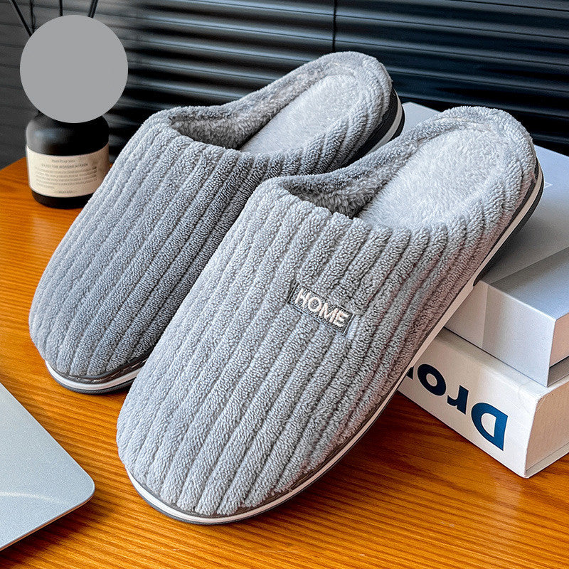 Simple Cotton Slippers Winter