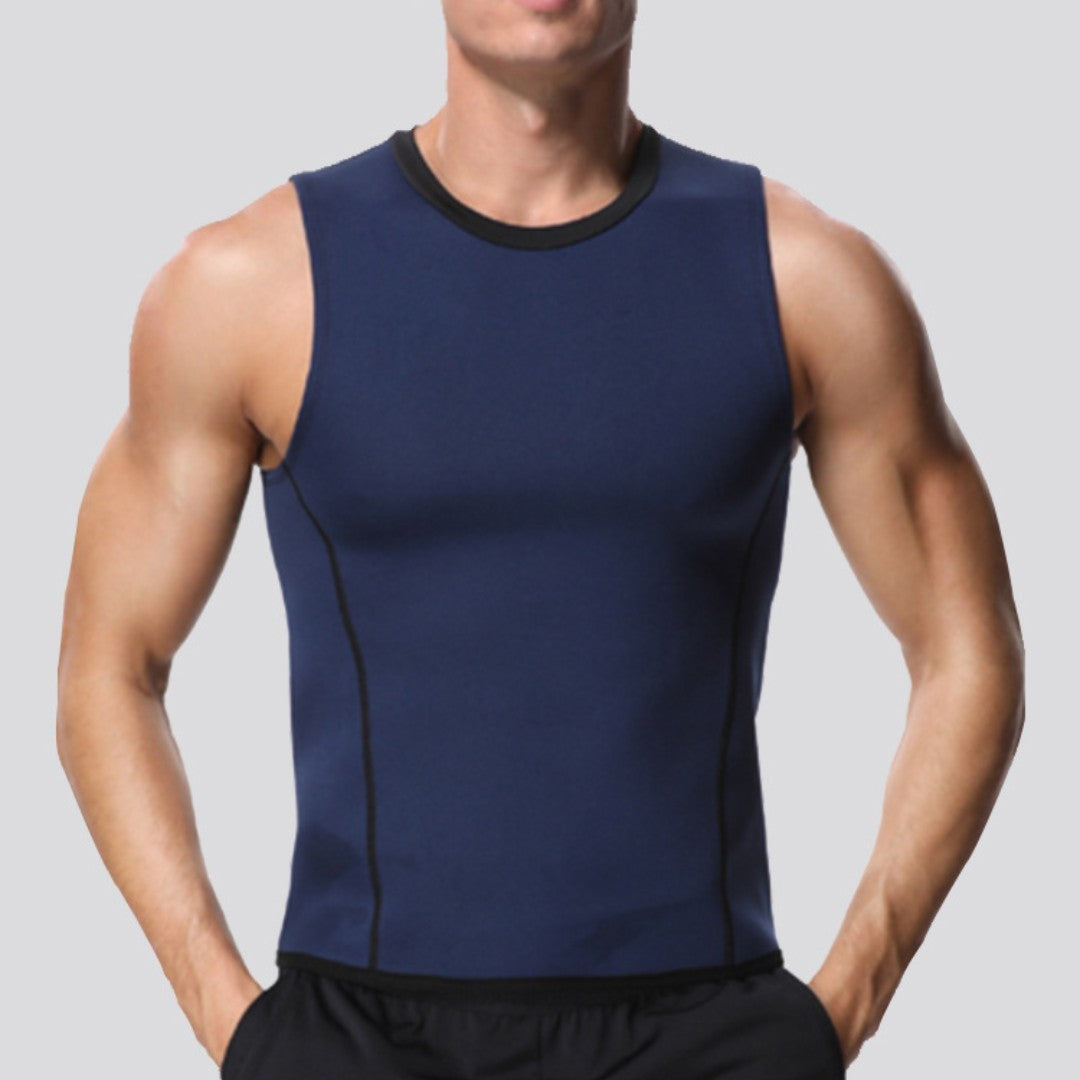 Camiseta sin mangas deportiva para hombre para gimnasio