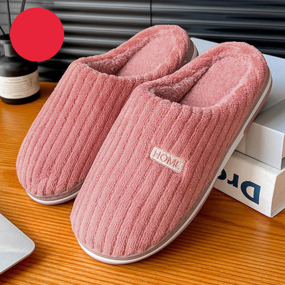 Simple Cotton Slippers Winter