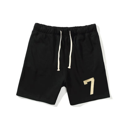 Sports Gym Shorts Digital Drawstring