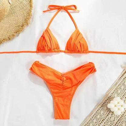 Traje de baño de playa de verano con abertura en bikini Ins Ropa de mujer