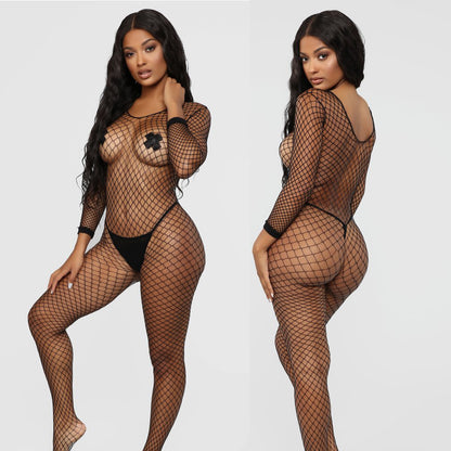 Long-sleeved Corset One-piece Sexy Lingerie