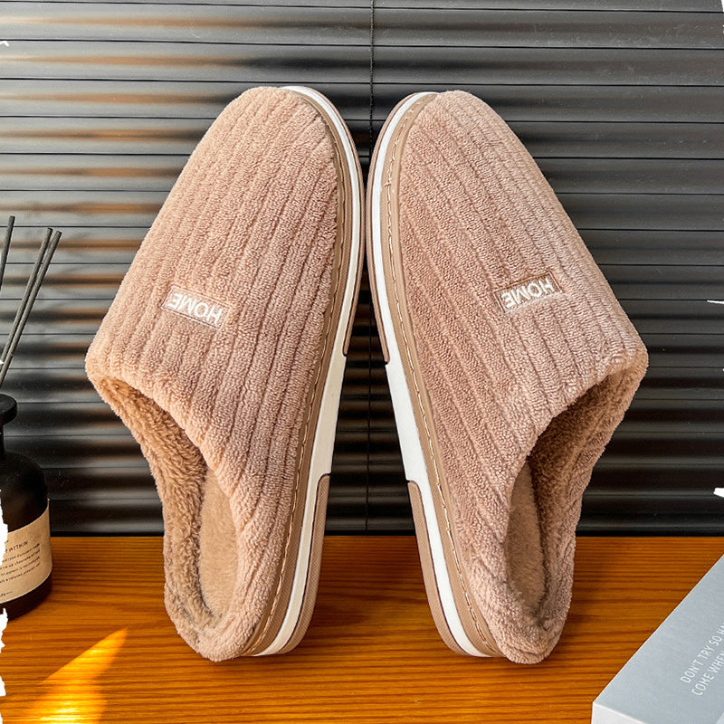 Simple Cotton Slippers Winter