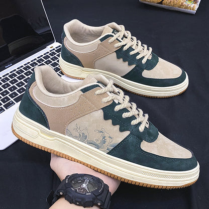 Lace-up Fashion Comfortable Breathable Flats Sneakers