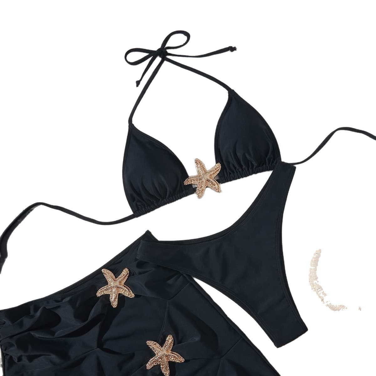 New Bikini Sexy Five-pointed Star Suit