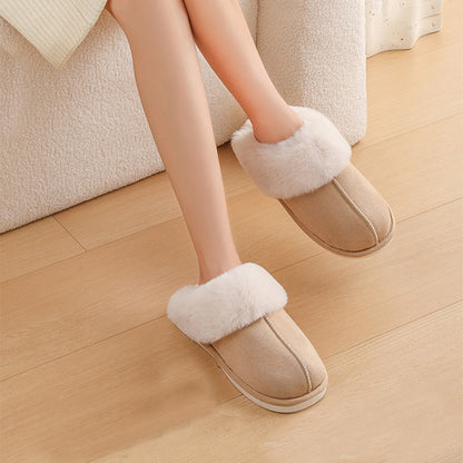 Winter Warm Plush Home Slippers Indoor