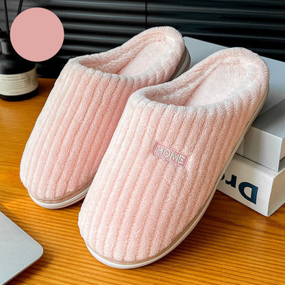 Simple Cotton Slippers Winter